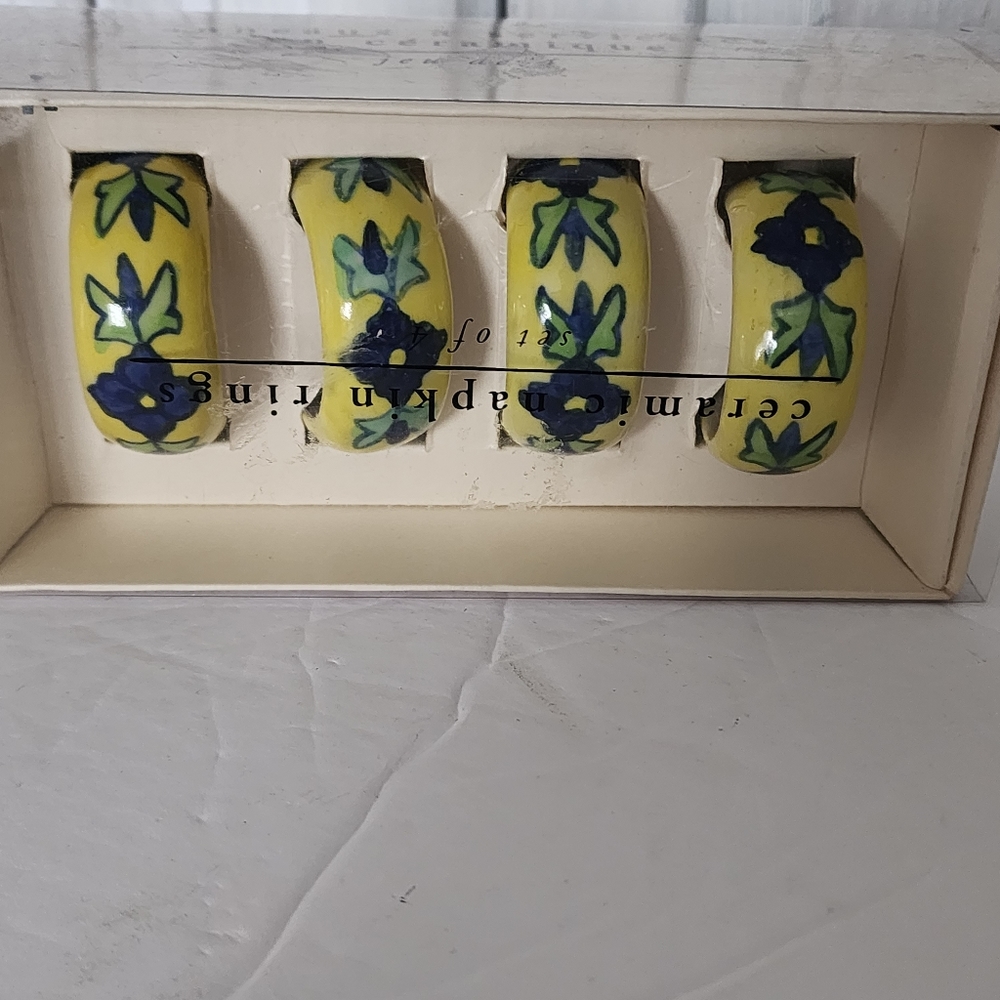 Ceramic Napkin Rings